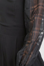 Black V-Neckline Solid Romper