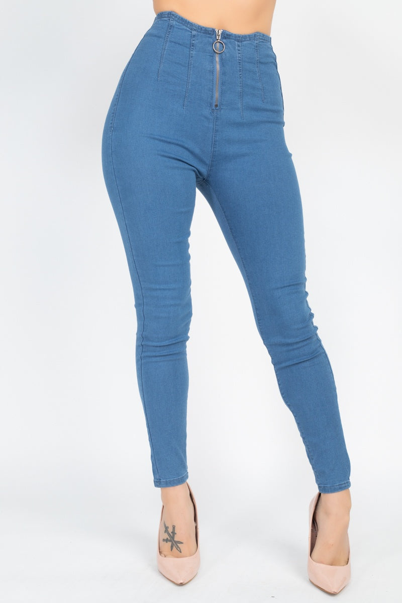 Buy online Women's Slash Knee Skinny Fit Jeans from Jeans & jeggings for  Women by Zheia for ₹1000 at 50% off | 2024 Limeroad.com