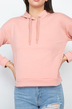 Mauve Self-tie Drawstrings Knit Women's Sweater