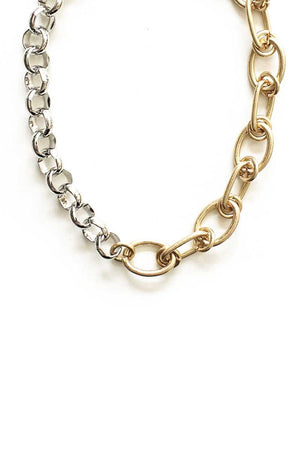 2 Style Metal Necklace