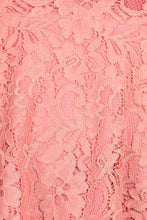 Mauve Plus Size Lace Sleeveless Women's Top