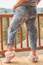 Navy Plus Tie-dye High-waisted Women's Sweatpants